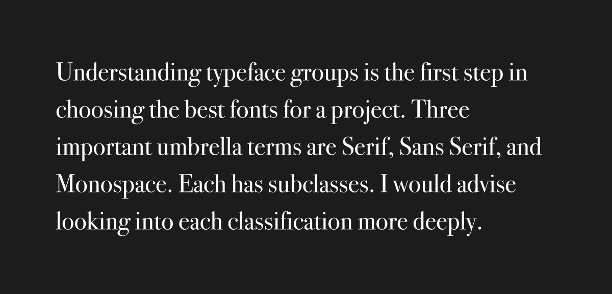 Bodini, a Modern Serif